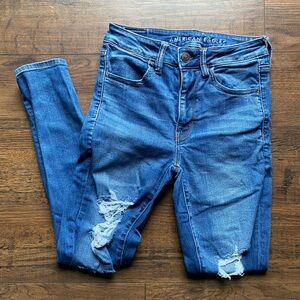 American Eagle Outfitters Women's Blue Jeans